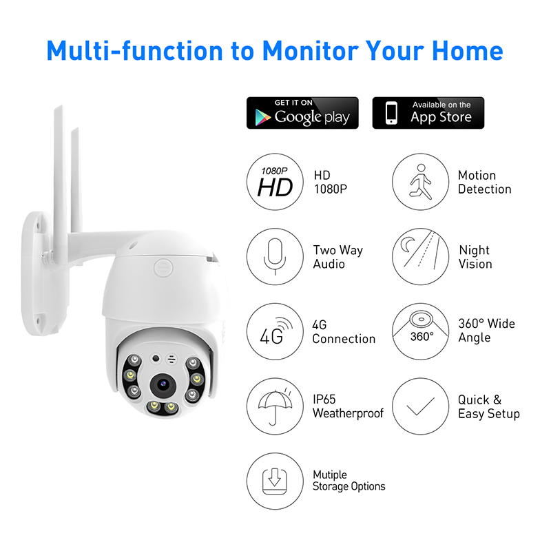 V380 RVP2 WiFi 3MP/5MP กันน้ำสำหรับกลางแจ้ง IPC