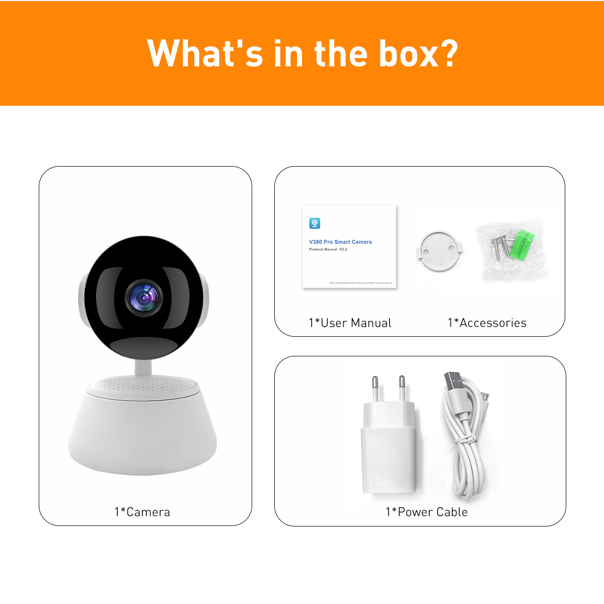 V380 RP14 WIFI 1MP Indoor PTZ IPC factory