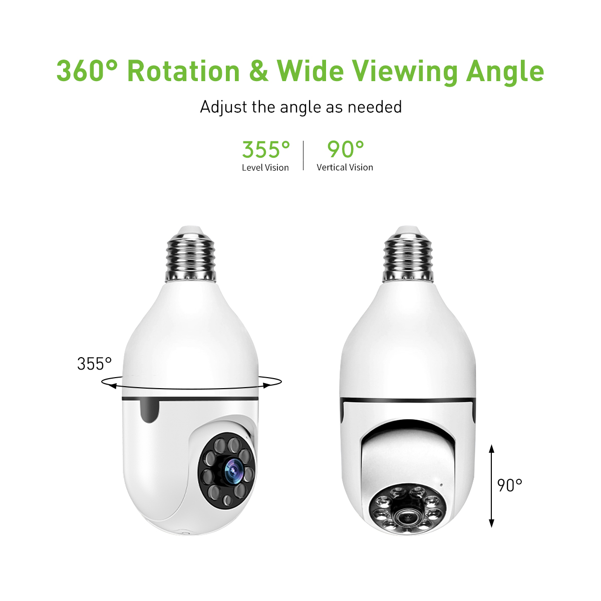V380 RL3A WiFi 1MP Bulb IPC manufacture